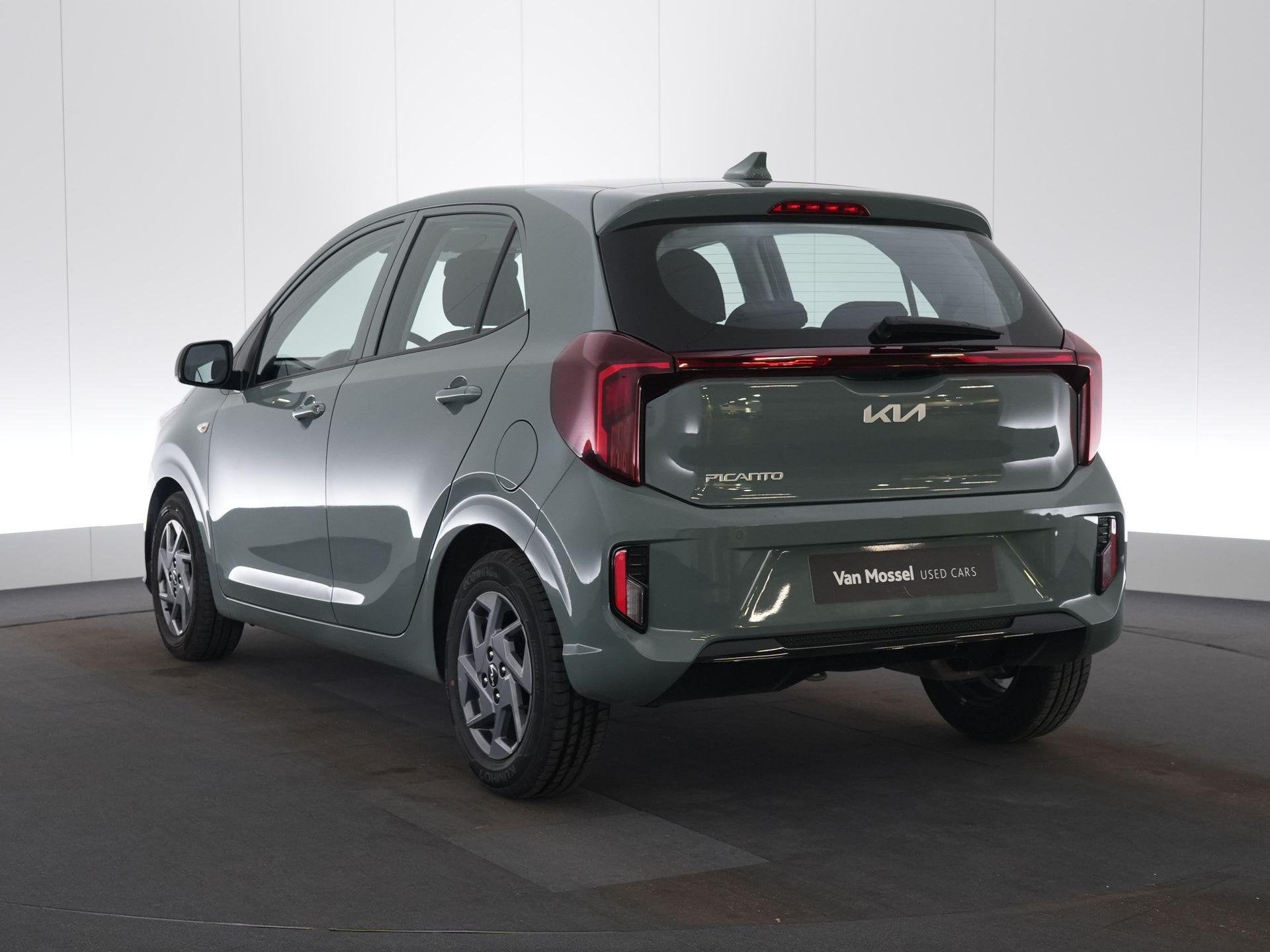 KIA Picanto 1.0 GDI ISG 63 AMT Pulse, Stof, Gebruikt, Zwart, 46 kW