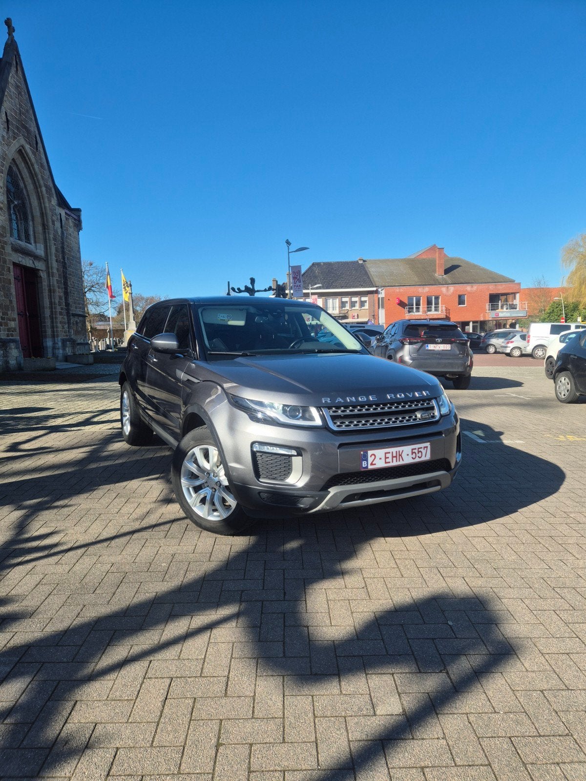 Range Rover Evoque 2.0 TD4 EURO 6b, Auto's, Automaat, Lichtsensor, Leder, Diesel