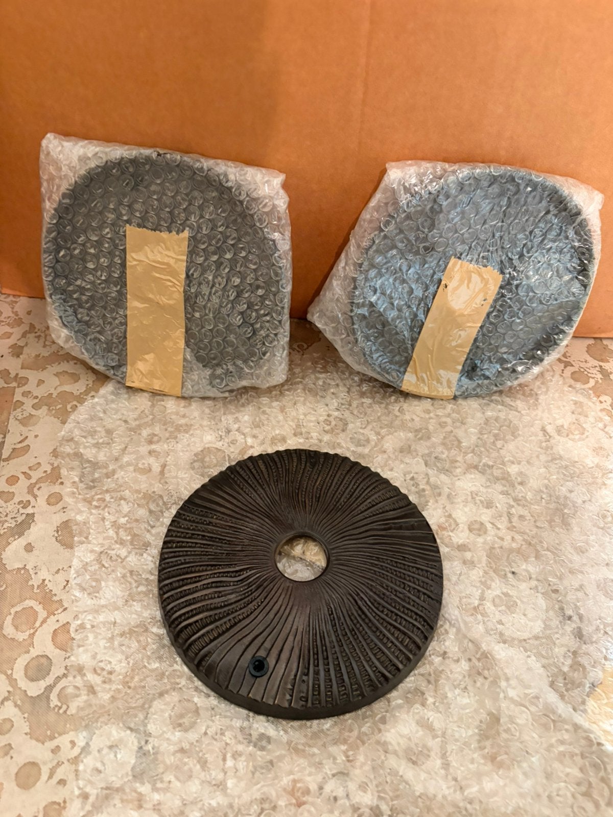 Base de lampe en métal vintage pour lampe Tiffany, Antiquités & Art, Enlèvement ou Envoi
