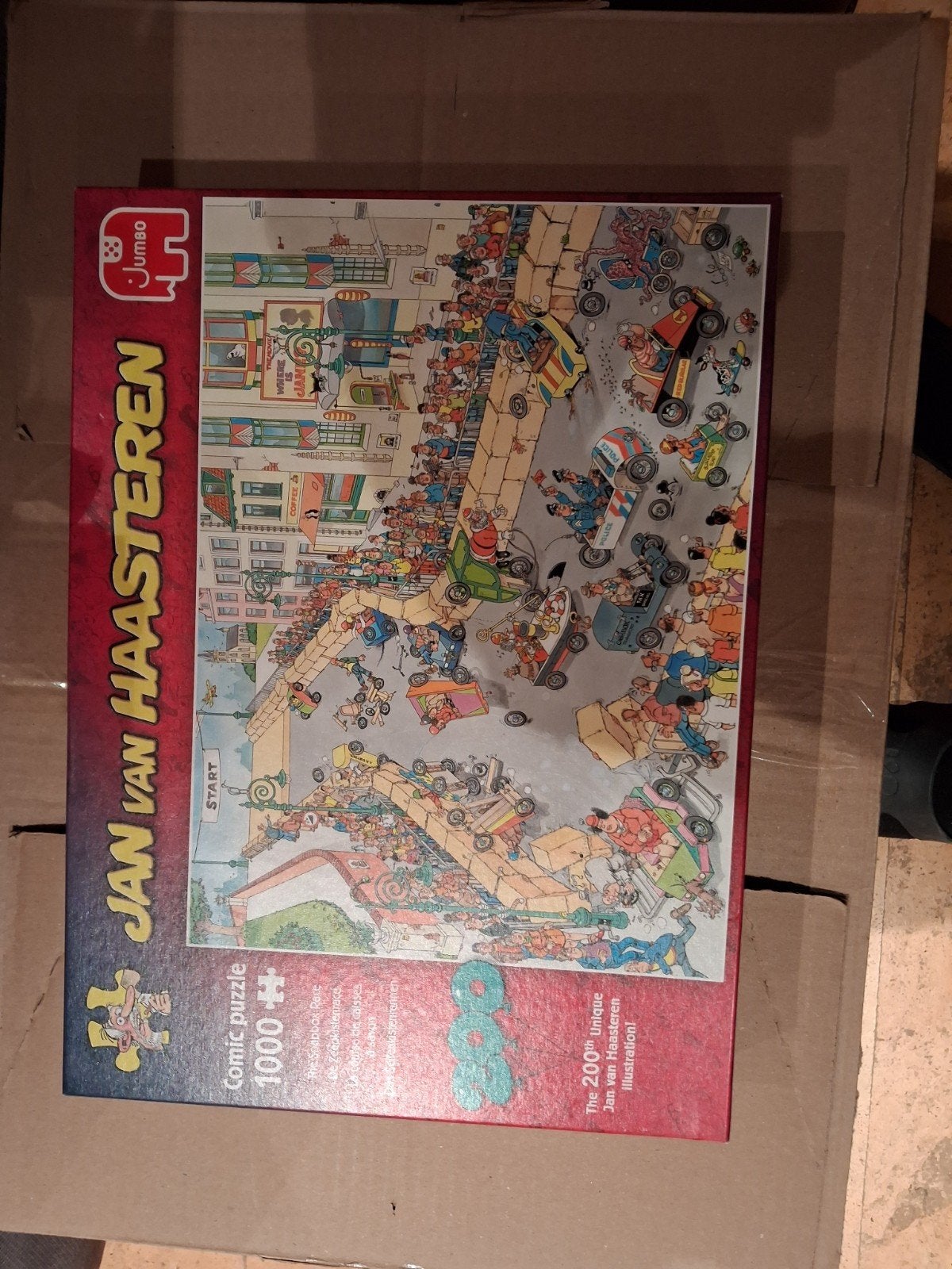 Puzzle de Jan van Haalsteren : La série Soapbox, Enlèvement ou Envoi, 500 à 1500 pièces, Comme neuf, Puzzle