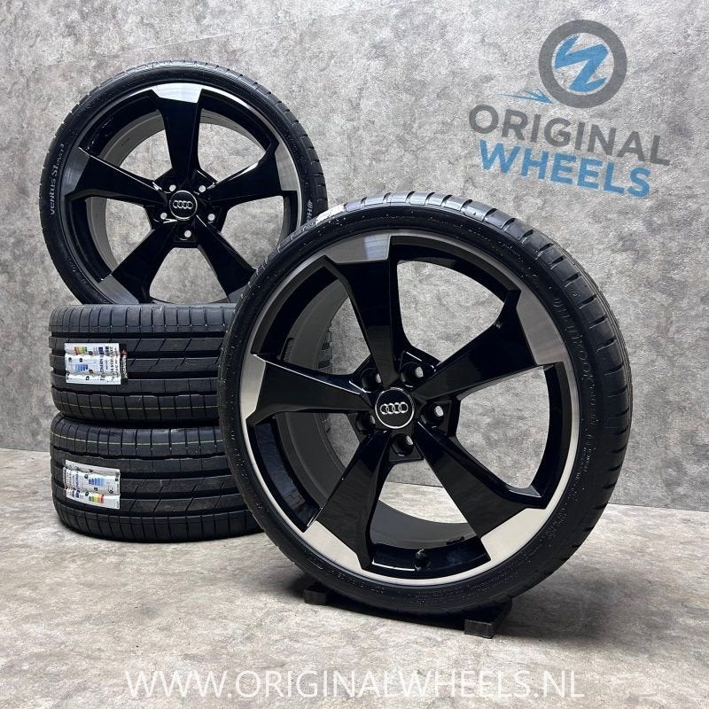 19 inch originele rotor velgen + zomerbanden Audi RS3 8V0601, Pneus et Jantes, Pneus été, -, 19 pouces