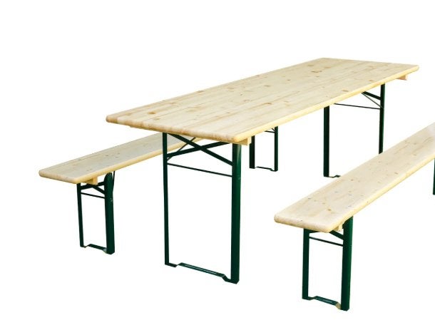 Table jardin bois, Enlèvement, Utilisé, Rectangulaire, Bois