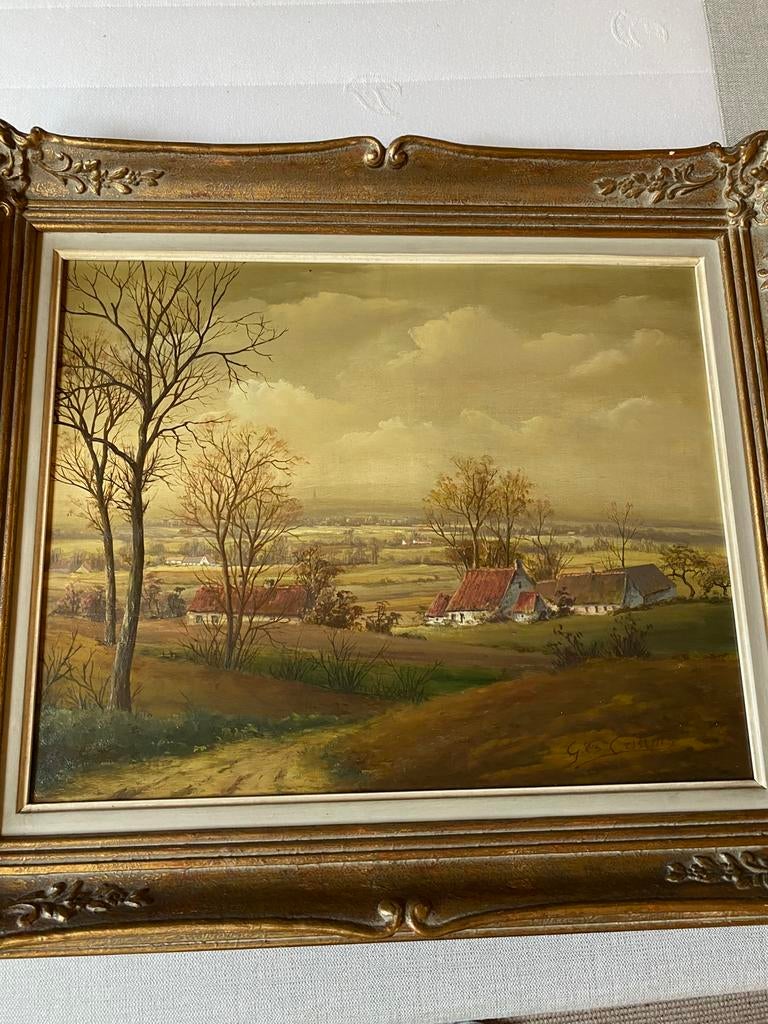 Schilderij Gies Cosyns, Antiek en Kunst, Ophalen