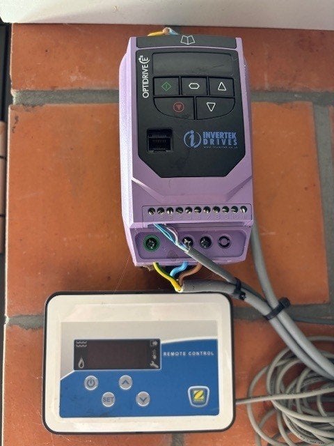 Optidrive E2 mono 0.75KW pomp – Frequentieregelaar, Ophalen, Gebruikt, Zwembadpomp