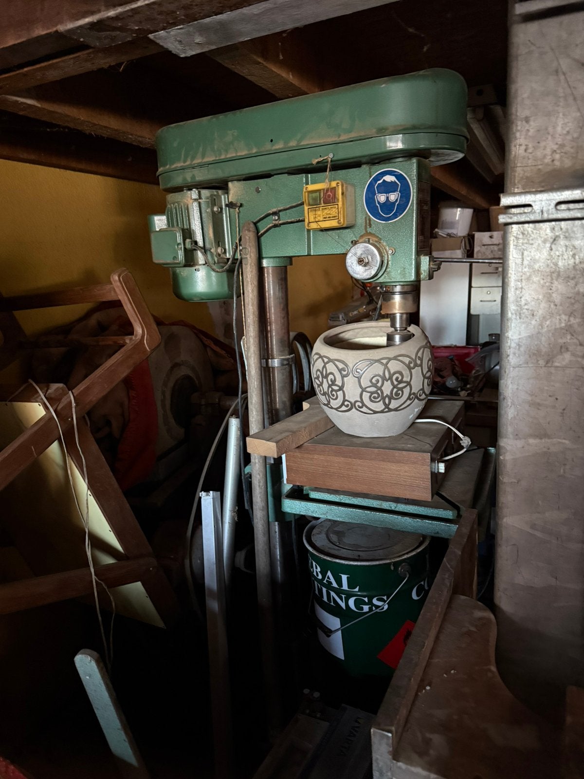 Grote kolom boormachine, Doe-het-zelf en Bouw, Ophalen, Gebruikt, Boormachine