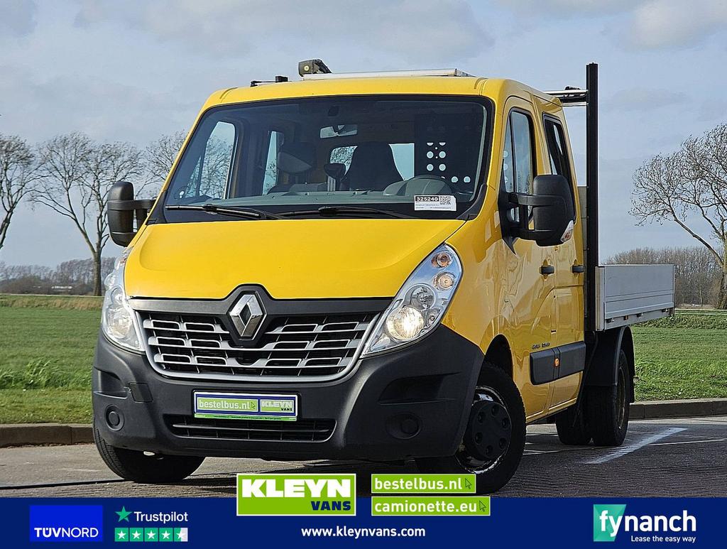 Renault MASTER 2.3 Dubbellucht Export!, Auto's, Overige kleuren, Renault, Bedrijf, Te koop