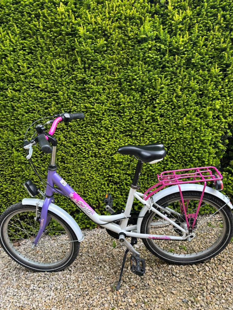 Meisjesfiets BNB 20 inch, Fietsen en Brommers, Fietsen | Meisjes, Ophalen, Velgrem, Versnellingen, Zo goed als nieuw