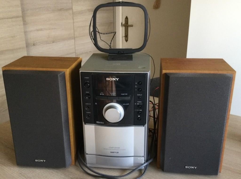 Mini stereo keten SONY HCD-EH10, Haut-parleurs, Enlèvement, Utilisé, Composants en vrac
