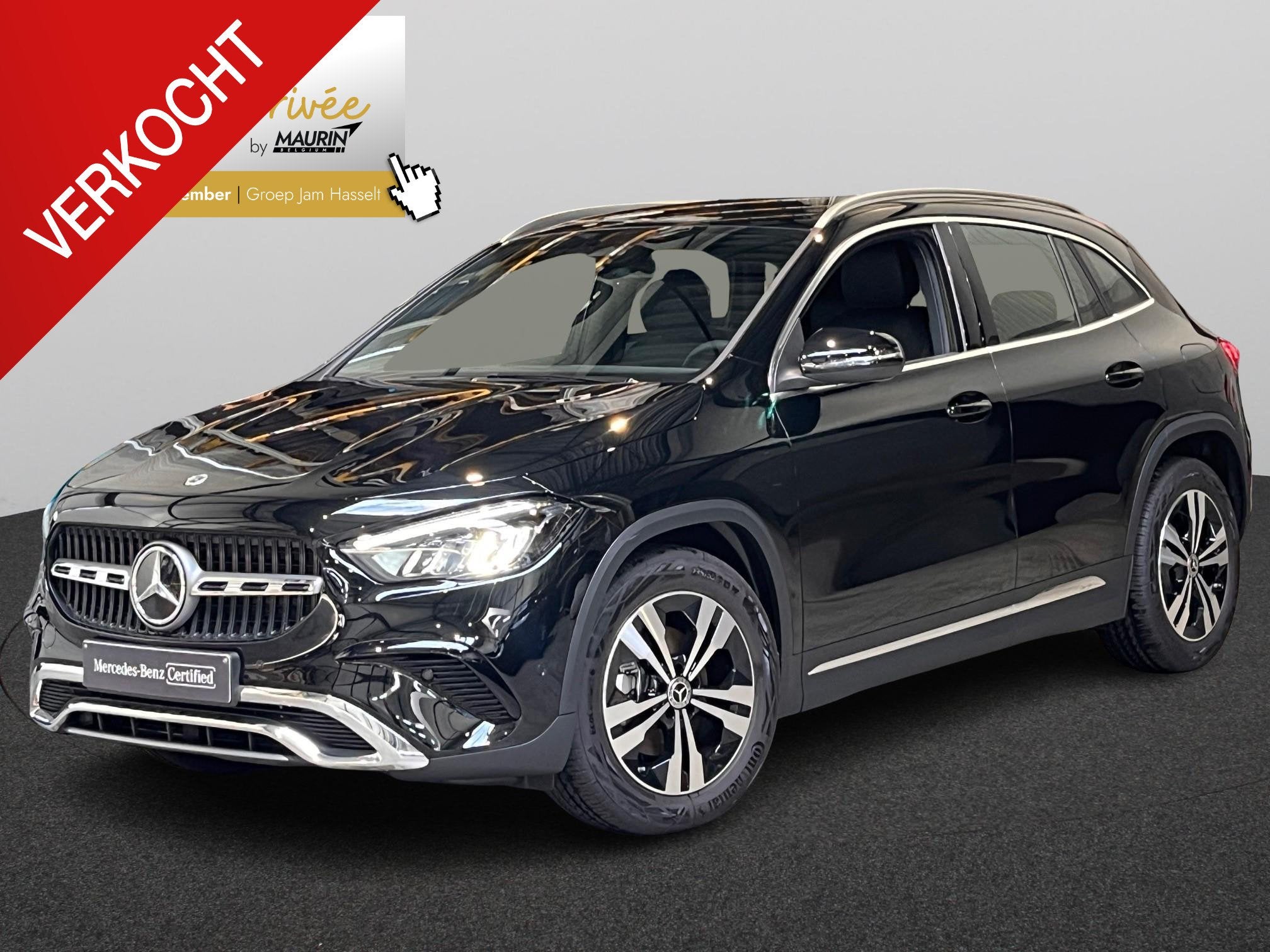 Mercedes-Benz GLA 180 Business Line, Auto's, Mercedes-Benz, Stof, Gebruikt, 4 cilinders, 136 pk