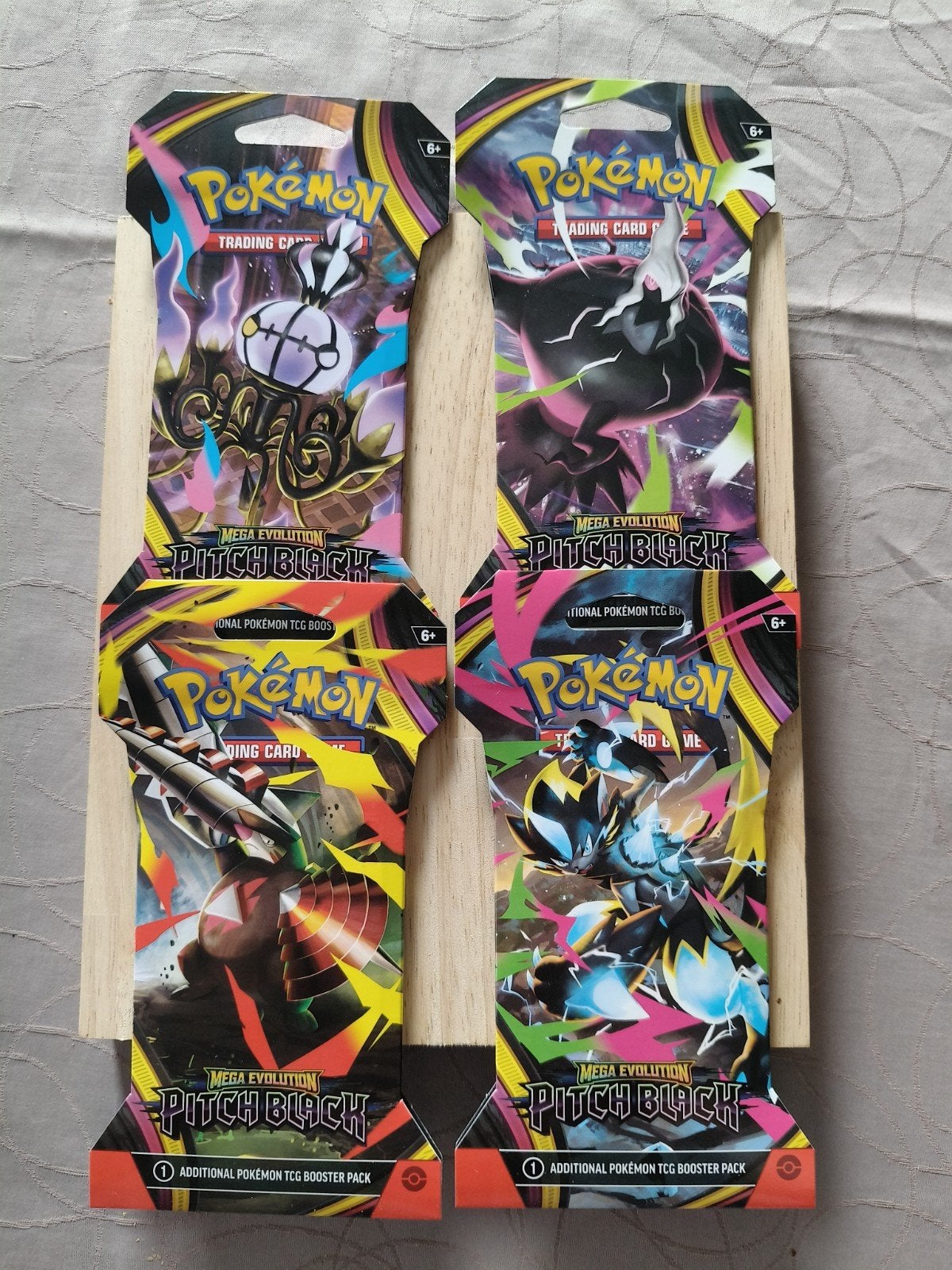 Pitch Black art-set Sleeved Booster Packs, Ophalen of Verzenden, Nieuw, Booster