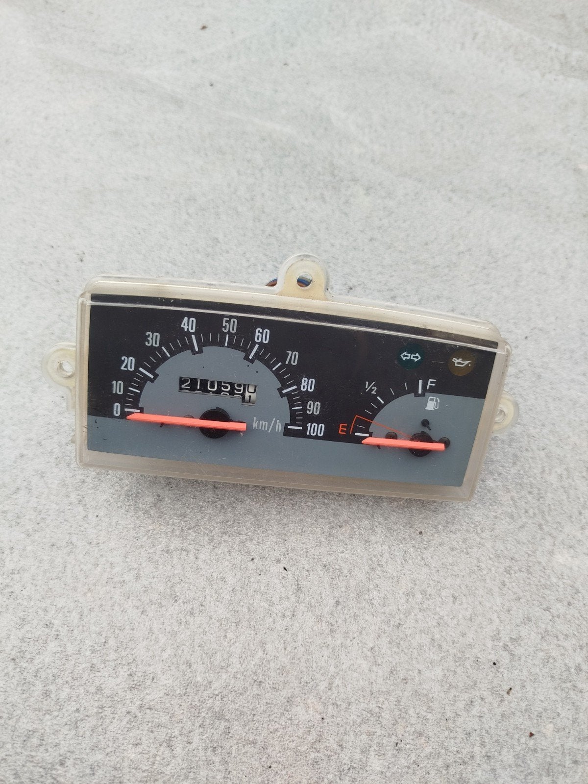 originele km teller MBK booster oud model fase 1, Ophalen of Verzenden