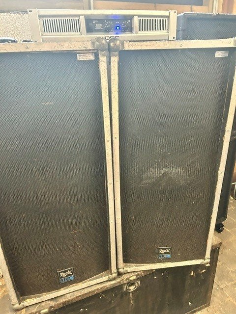 Zeck ElectroVoice 212 speakers, Audio, Tv en Foto, Luidsprekerboxen, Gebruikt, Overige typen, Ophalen, 150 watt of meer