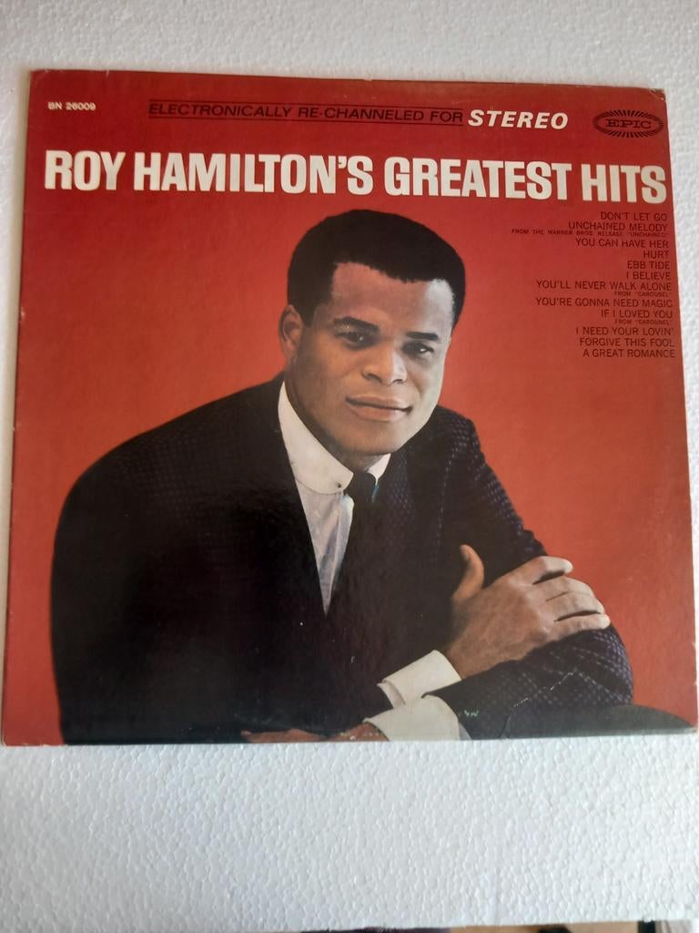 ROY HAMILTON. GREATEST HITS. USA LP, Cd's en Dvd's, Vinyl | Overige Vinyl, Ophalen of Verzenden