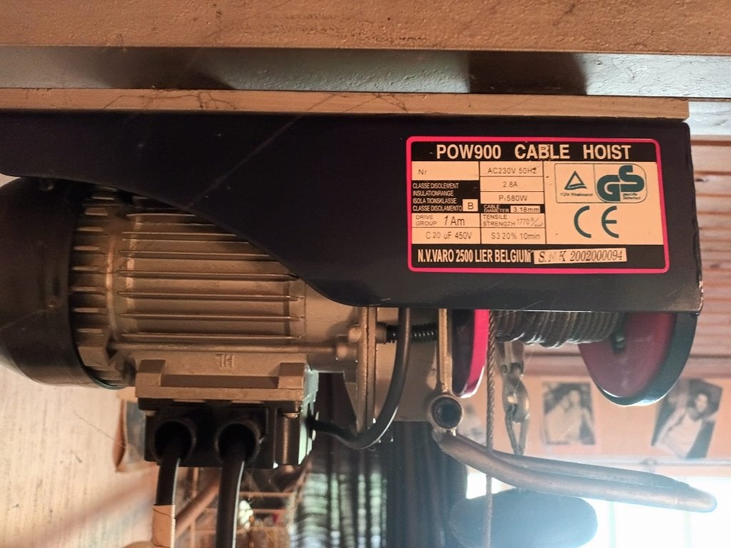 Elektrische winch, Hobby & Loisirs créatifs, Enlèvement, Utilisé