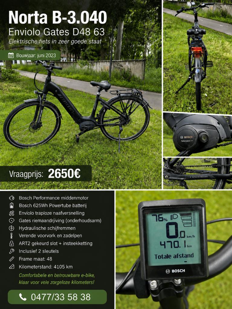Elektrische fiets, 47 tot 50 cm, Ophalen, Zo goed als nieuw, Overige merken
