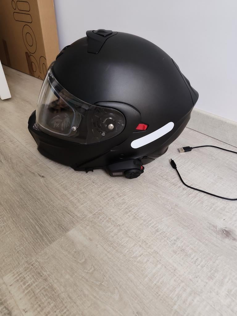 Helm SCORPION+1 intercom S5, Motoren, Kleding | Motorhelmen, Ophalen, XL