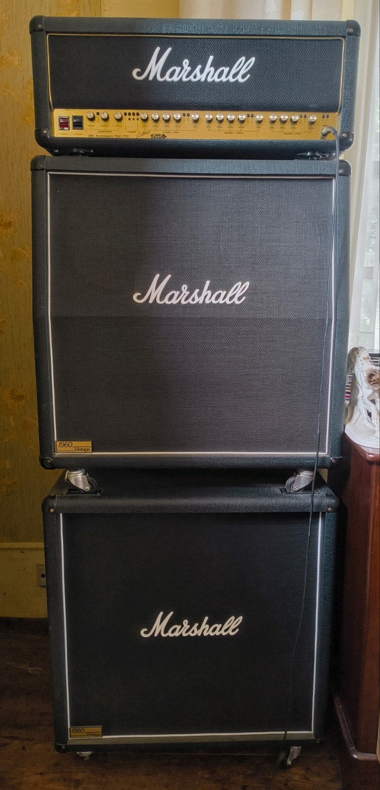 Marshall 6100 30th anniversary edition. 1960 vintage stack, Muziek en Instrumenten, Ophalen