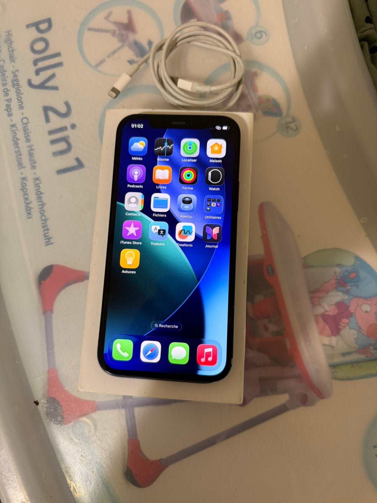 iPhone 12 128 GB, Ophalen of Verzenden, Zo goed als nieuw, IPhone 12