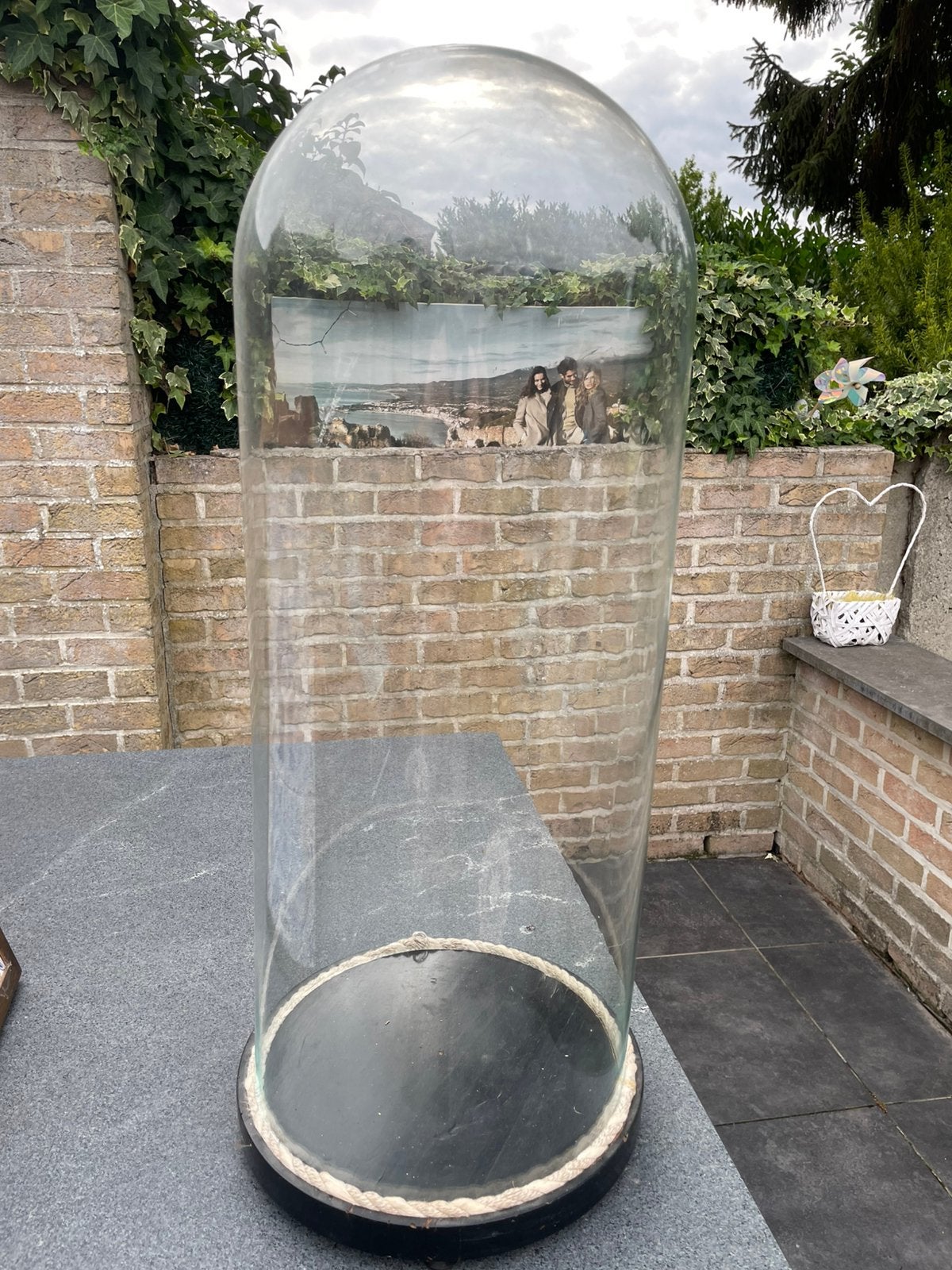 Globe en verre d'une taille exceptionnelle, 30 cm, Enlèvement, Fait main, Verre