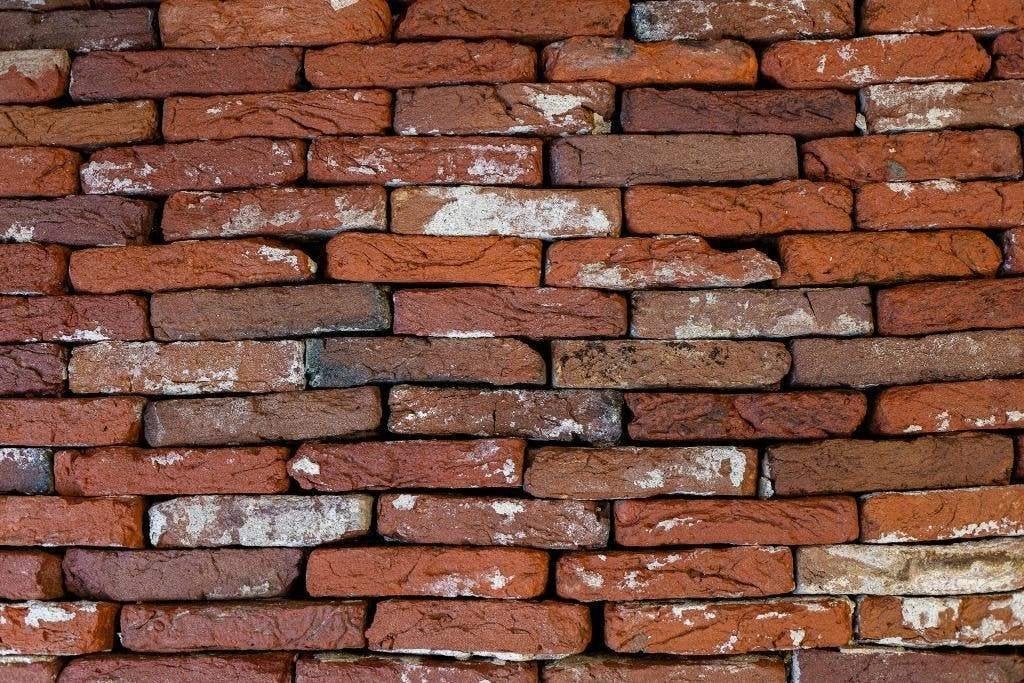 Briques anciennes rouges format Rijn 17-18 x 4 cm - 8 500, Bricolage & Construction, Enlèvement, Comme neuf, Briques