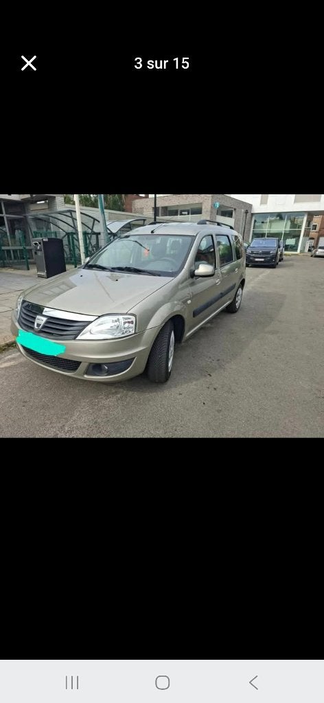 Dacia Logan 1.6 essence avec contrôle technique, Autos, Achat, Carnet d'entretien, Particulier, MPV ou Monospace
