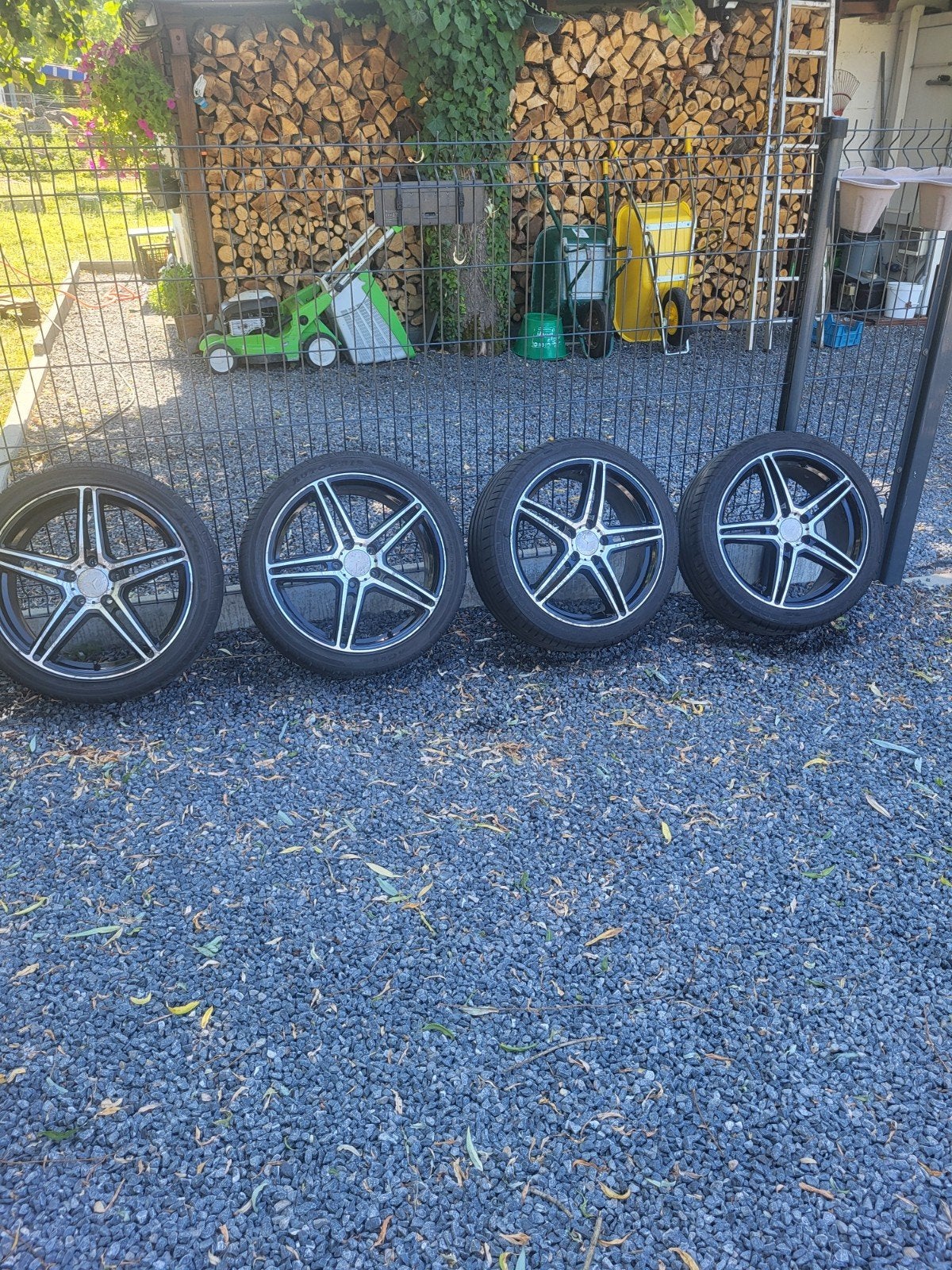 Jantes  Mercedes 5/112, Enlèvement, Pneu(s)