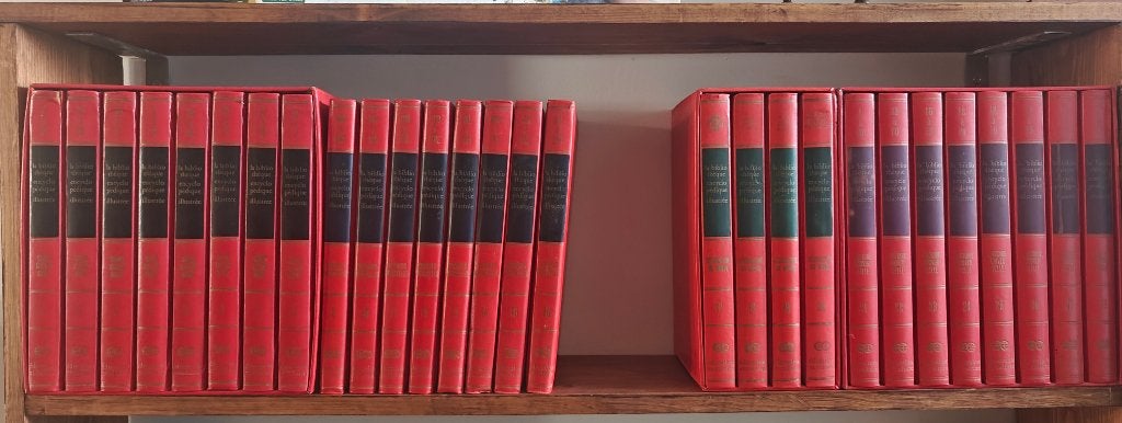Bibliothèque encyclopédique illustrée, Livres, Série complète, Général, Enlèvement, Utilisé