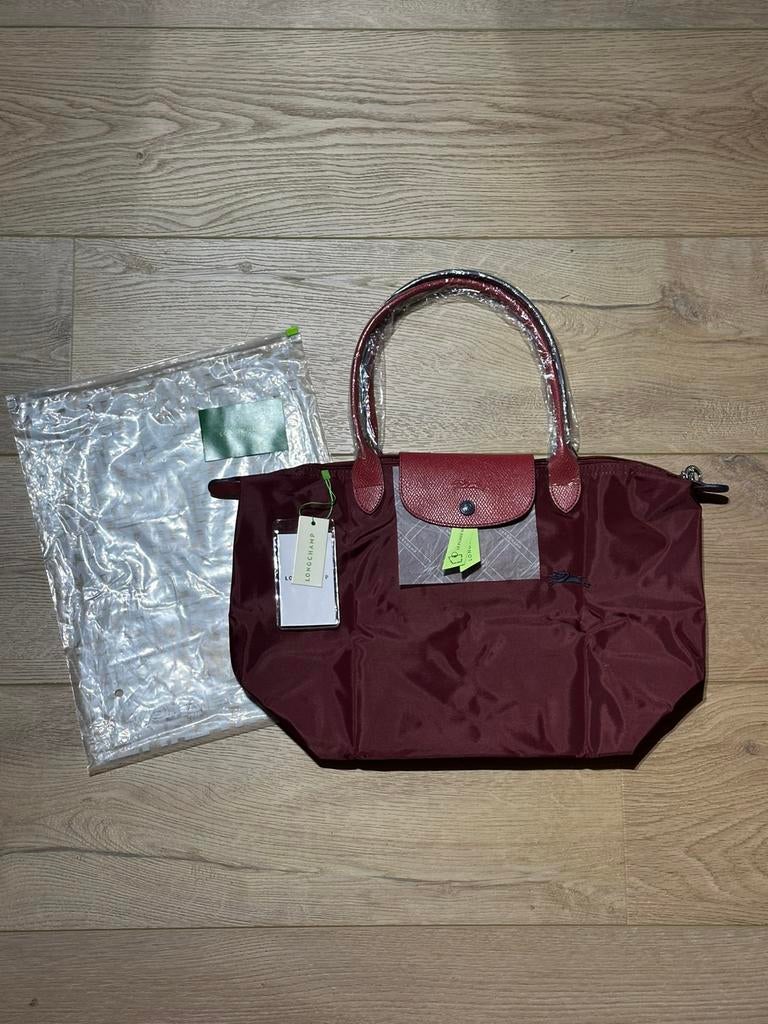 Longchamp le pliage, Handtassen en Accessoires, Ophalen of Verzenden, Nieuw, Rood, Schoudertasje