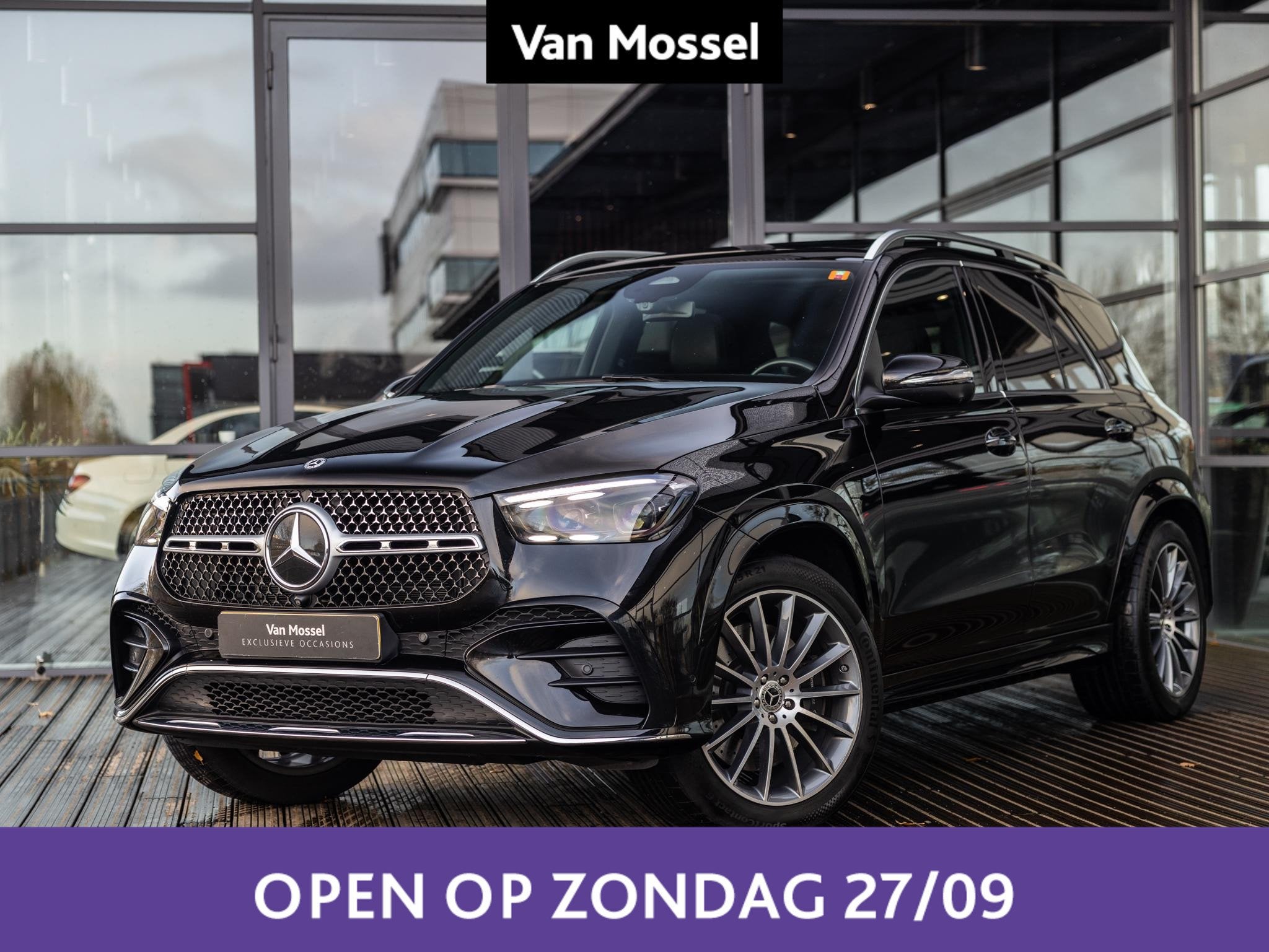 Mercedes-Benz GLE 400 e 4MATIC AMG Line Premium, Autos, Cuir, Achat, Interruption de démarrage, Noir