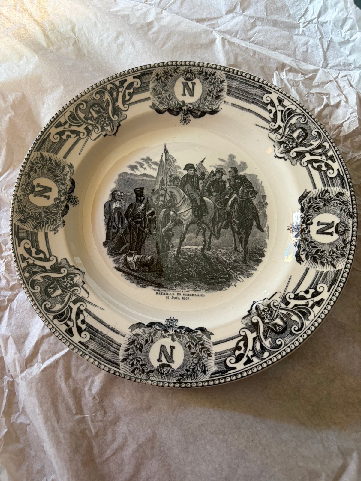 Antiek Napoleon Bord – Boch, Antiek en Kunst, Ophalen