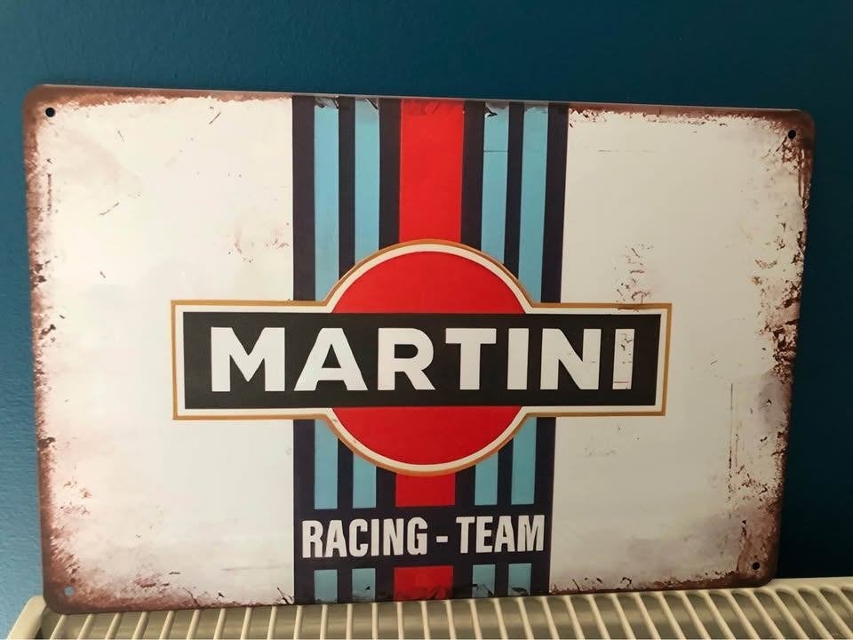 Plaque tôlée MARTINI - Neuve, Collections, Enlèvement ou Envoi, Neuf, Panneau publicitaire