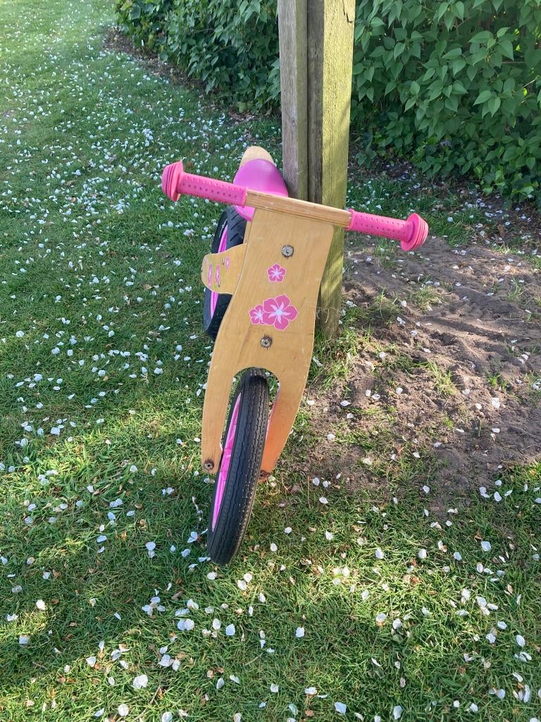 Houten loopfiets, Ophalen, Gebruikt, Loopfiets