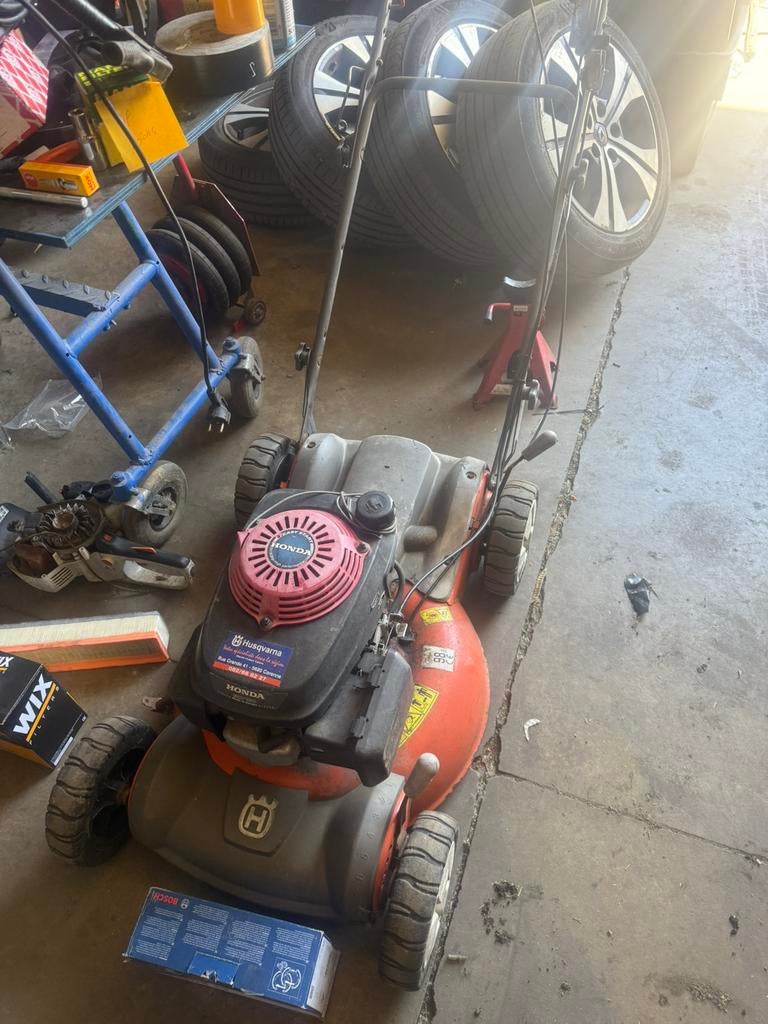 Tondeuse husqvarna, Enlèvement, Utilisé