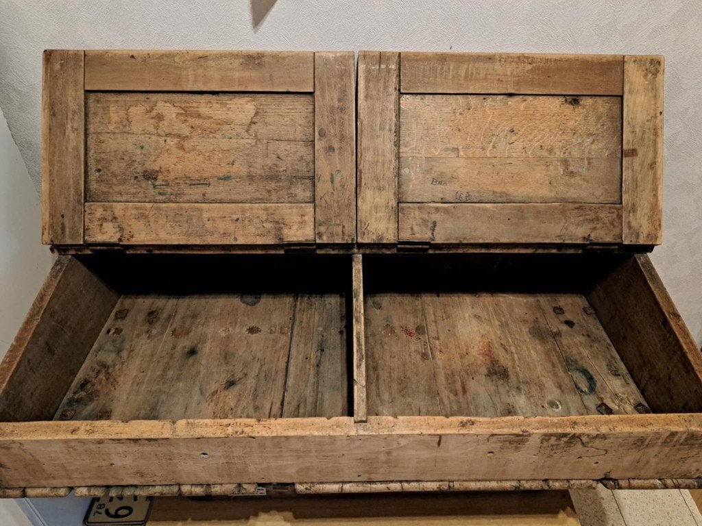 Ancien banc d'école, Antiquités & Art, Enlèvement