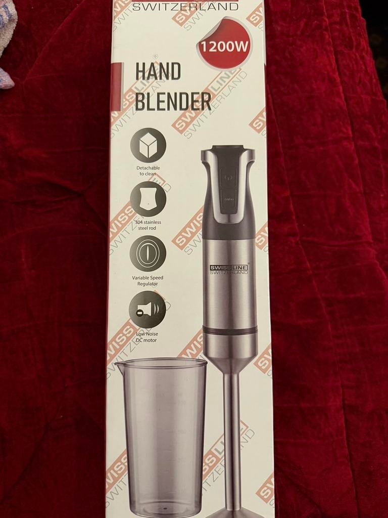 Mixeur plongeant 1200W, Electroménager, Enlèvement, Comme neuf