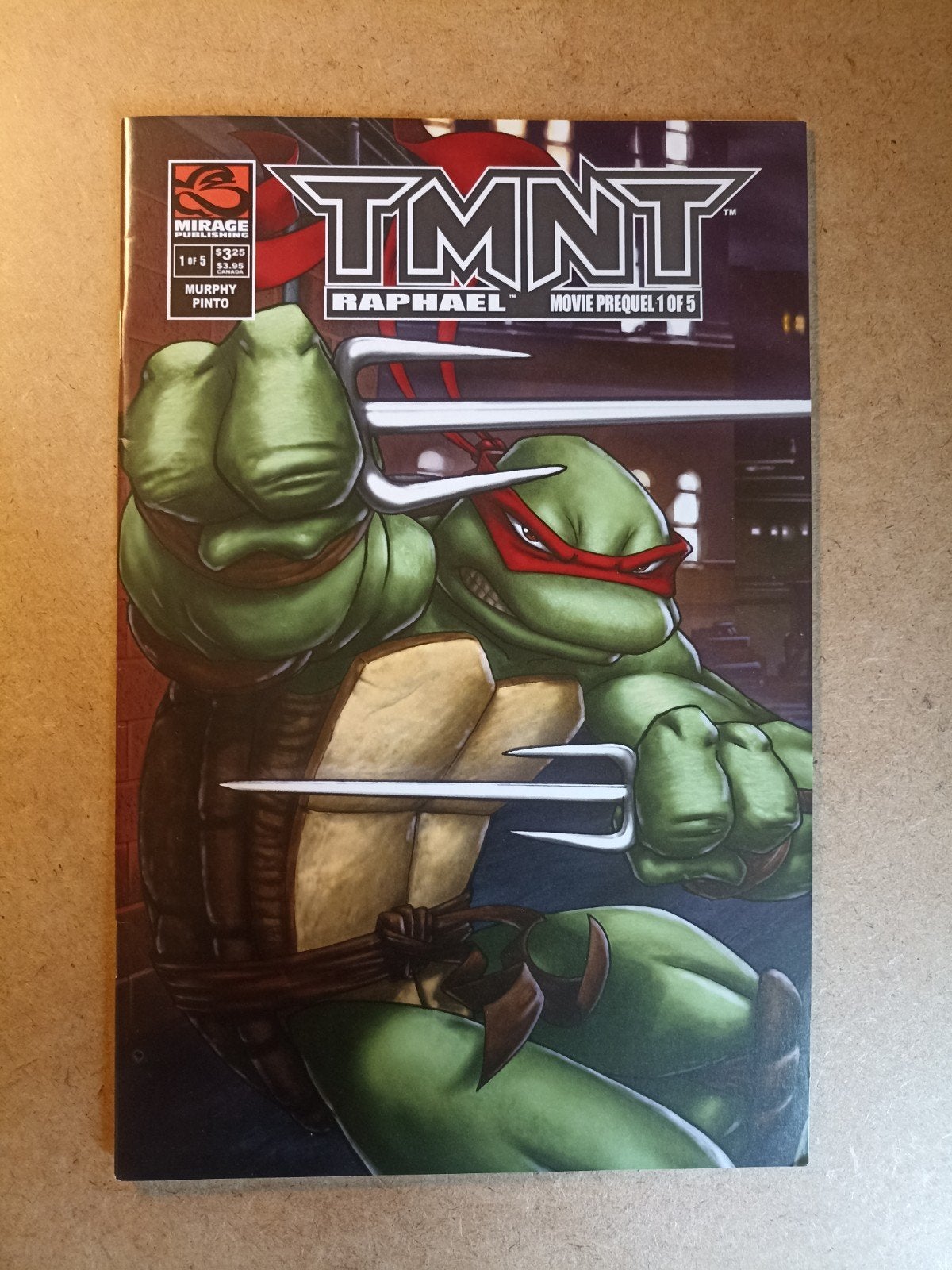 TMNT Raphael Movie Prequel #1 (2007) - Mirage Studios, Livres, BD | Comics, Murphy, Comme neuf, Enlèvement, Comics
