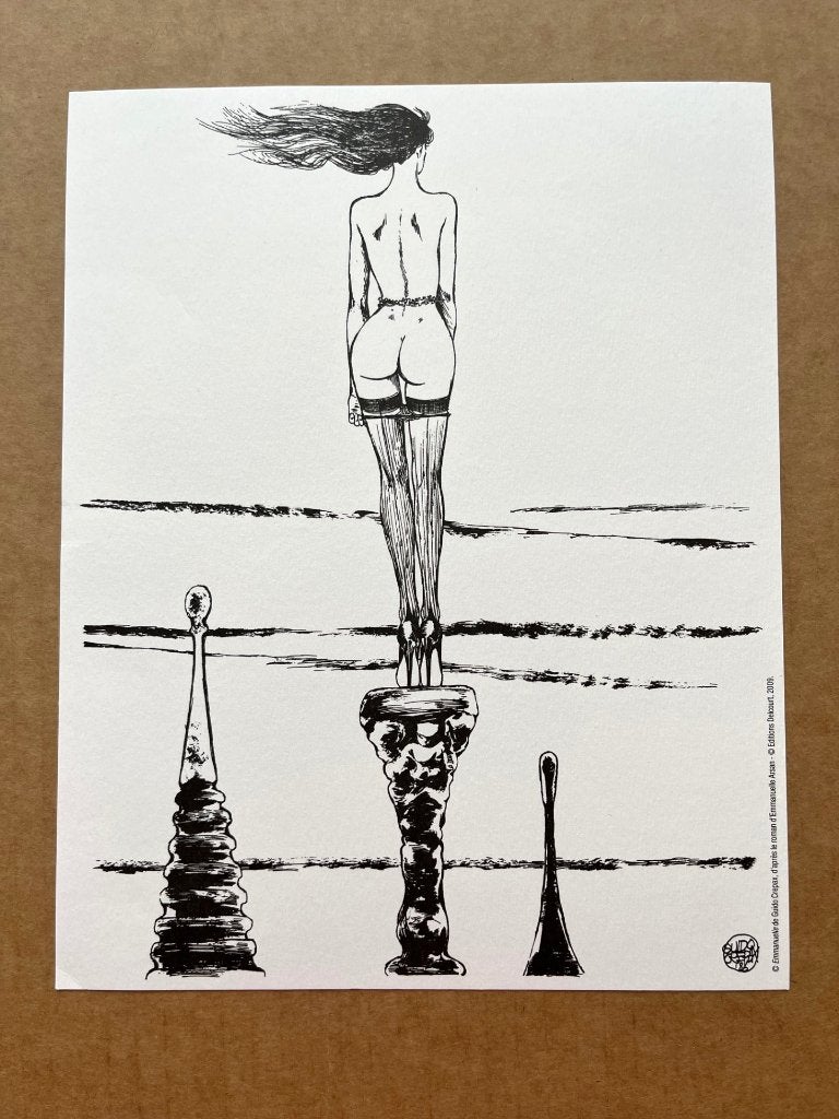 Ex Libris - Emmanuelle - Guido Crépax - Delcourt 2009, Enlèvement ou Envoi