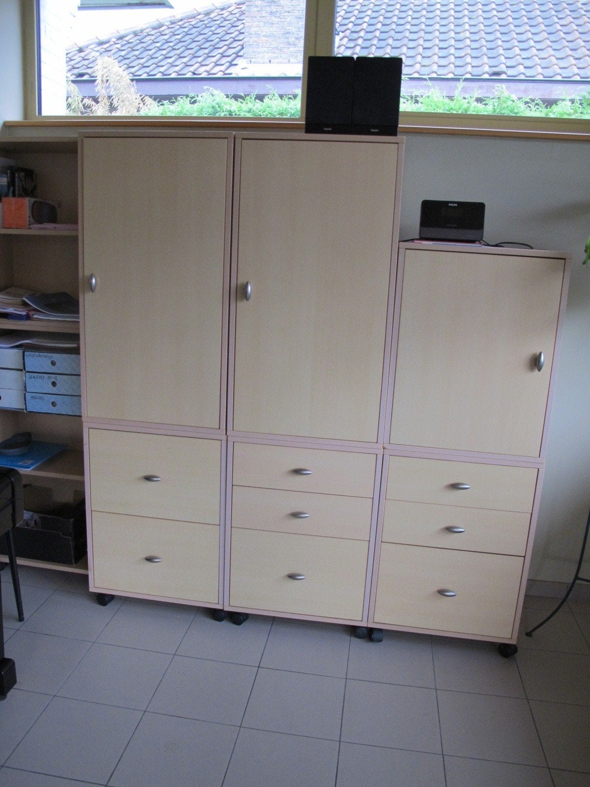 Set kasten, Ophalen