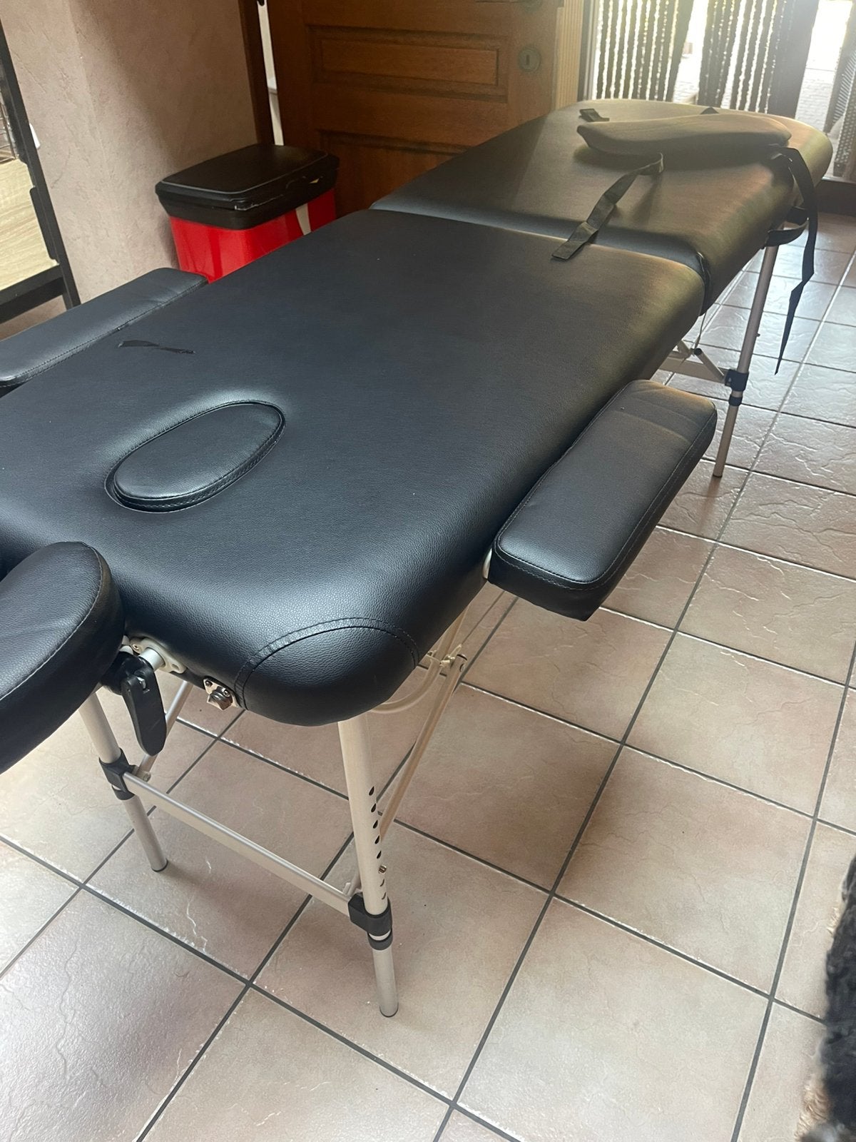 Massage tafel goede staat nog in zak, Ophalen, Zo goed als nieuw