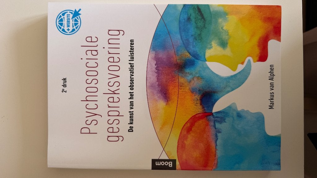 Psychologische gespreksvoering boek, Boeken, Nieuw, Ophalen of Verzenden, Markus van alphen, Overige onderwerpen