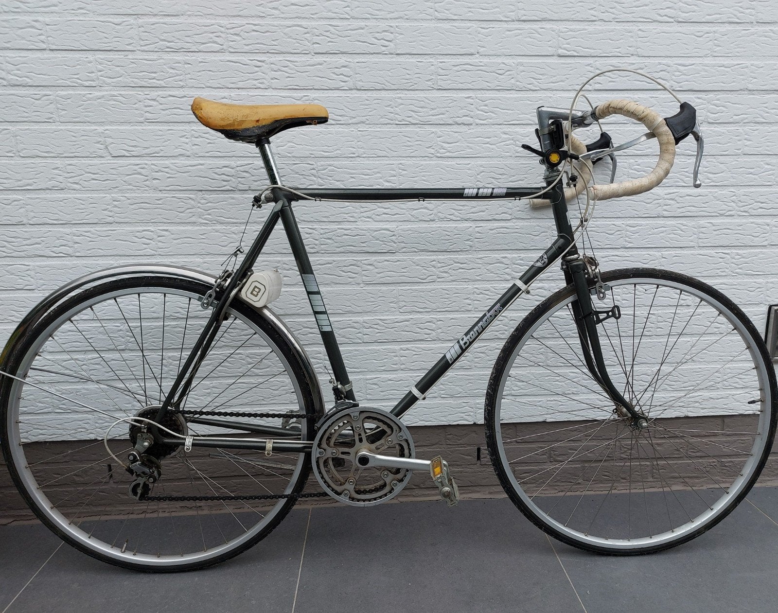 Retro koersfiets, Ophalen