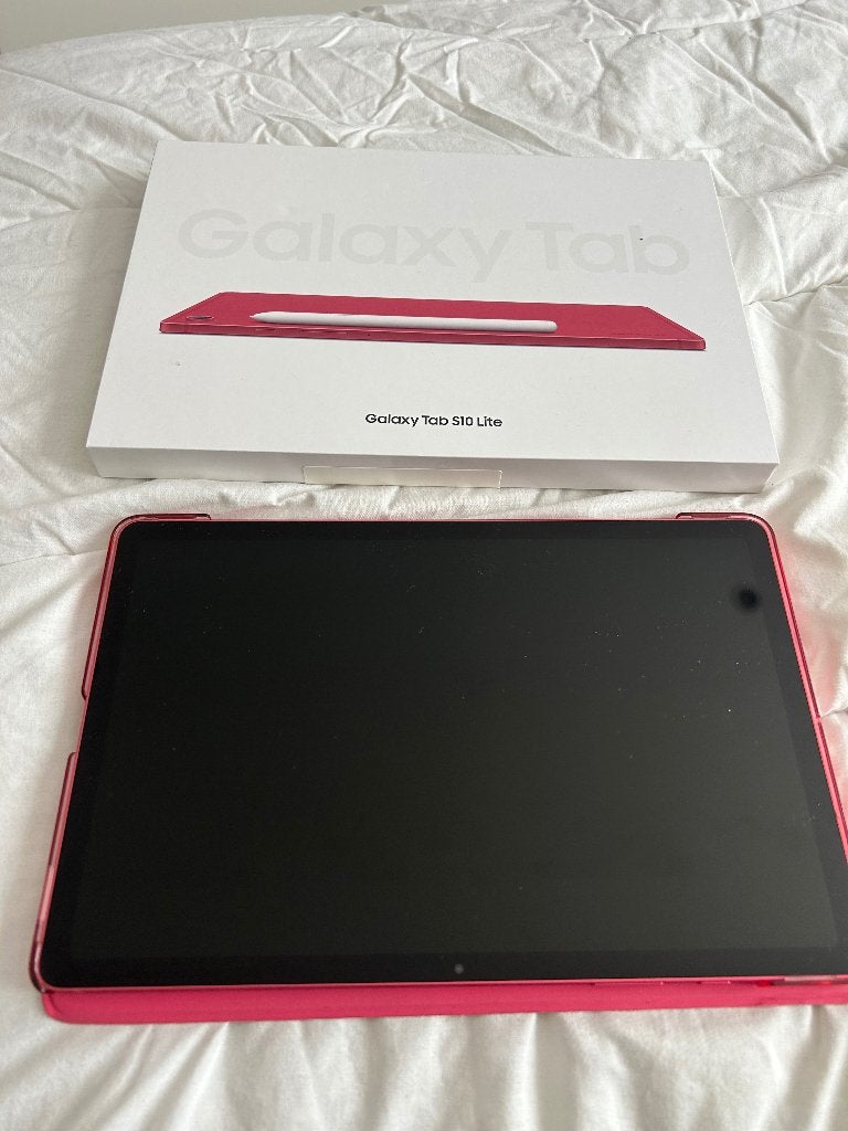 Samsung Galaxy Tab S10 Lite Coral Red, Comme neuf, Enlèvement, 128 GB, Samsung galaxy tab s10 lite