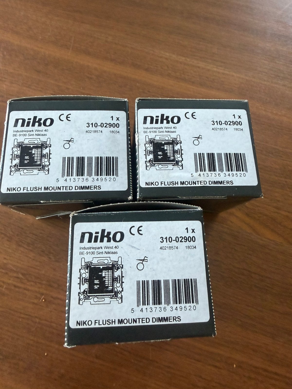 Niko dimmers per stuk, Doe-het-zelf en Bouw, Ophalen, Nieuw, Dimmer