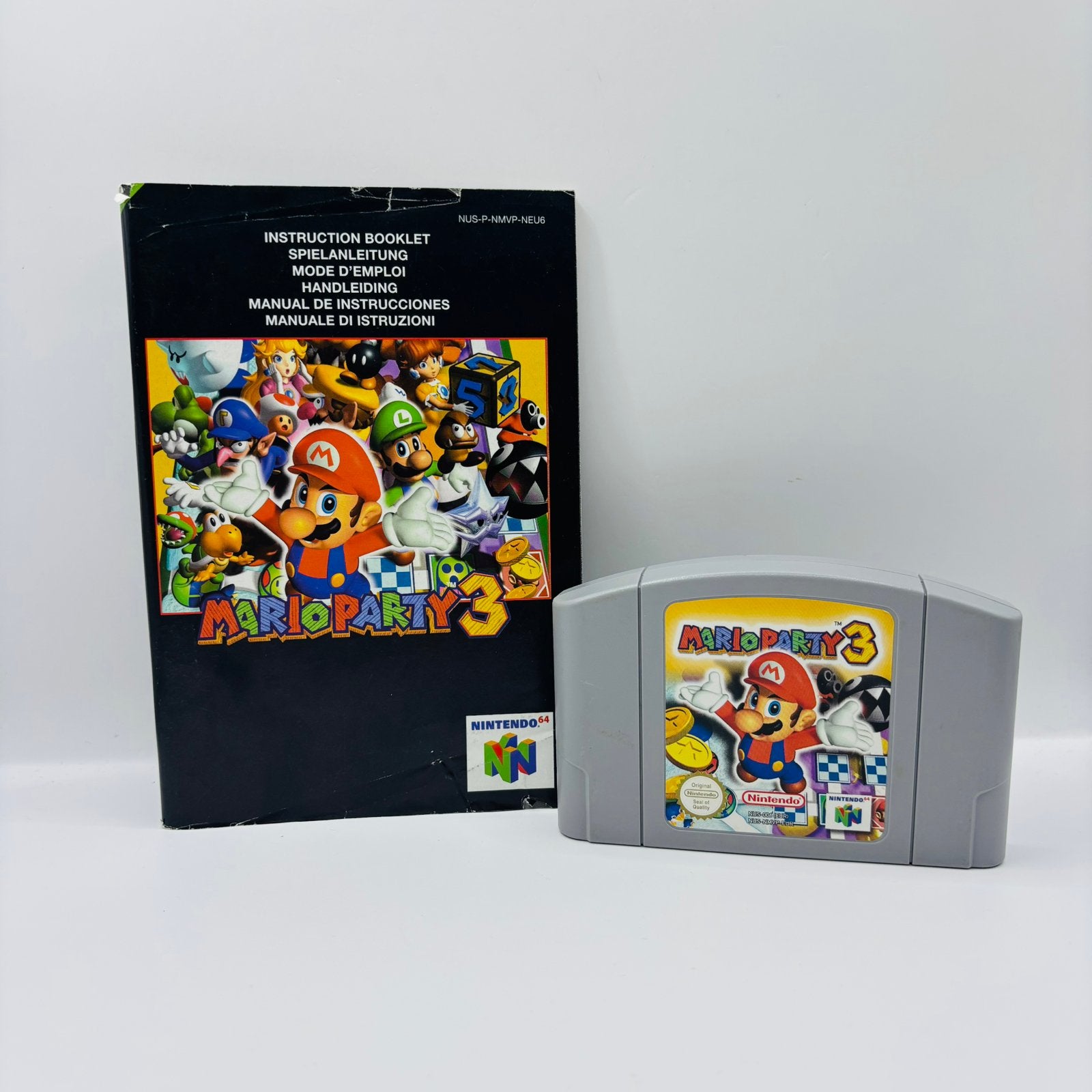 Mario Party 3 Nintendo 64, Ophalen of Verzenden, Zo goed als nieuw, Platform, 3 spelers of meer
