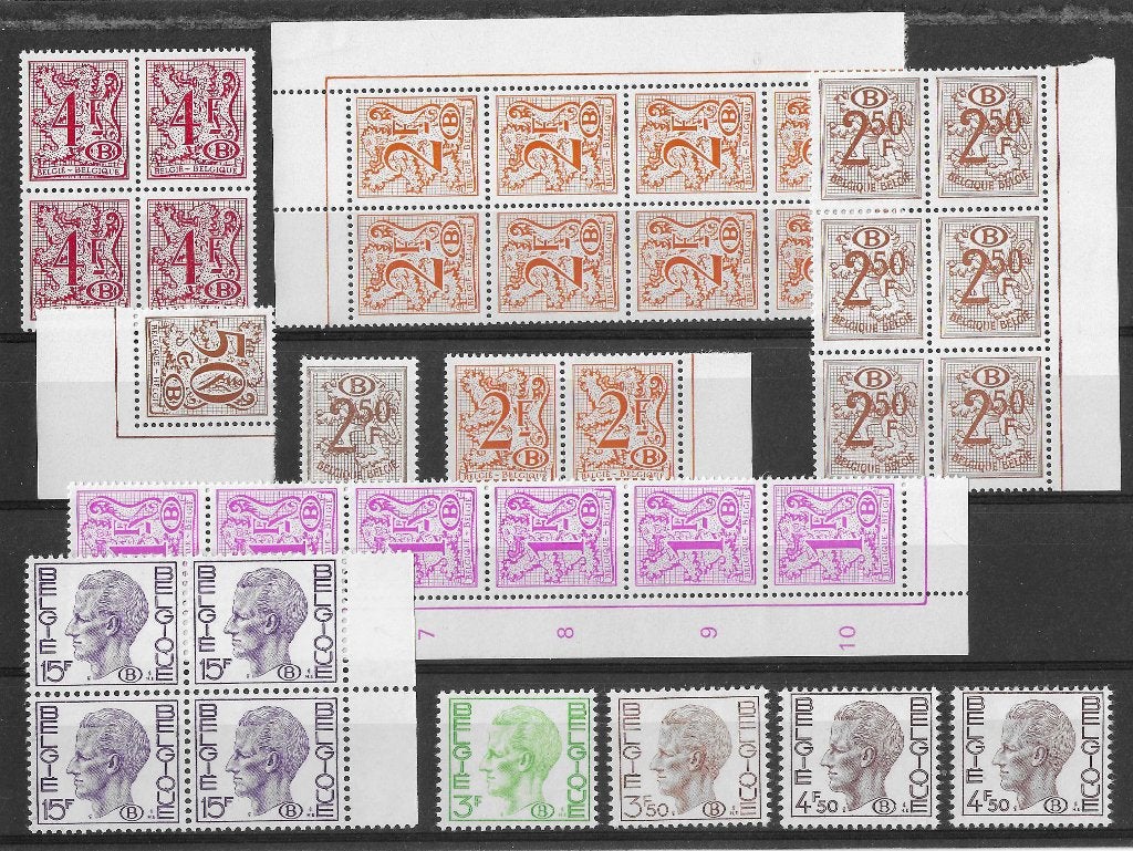 Belgische postzegels  -  Dienstzegels, Ophalen of Verzenden, Postfris
