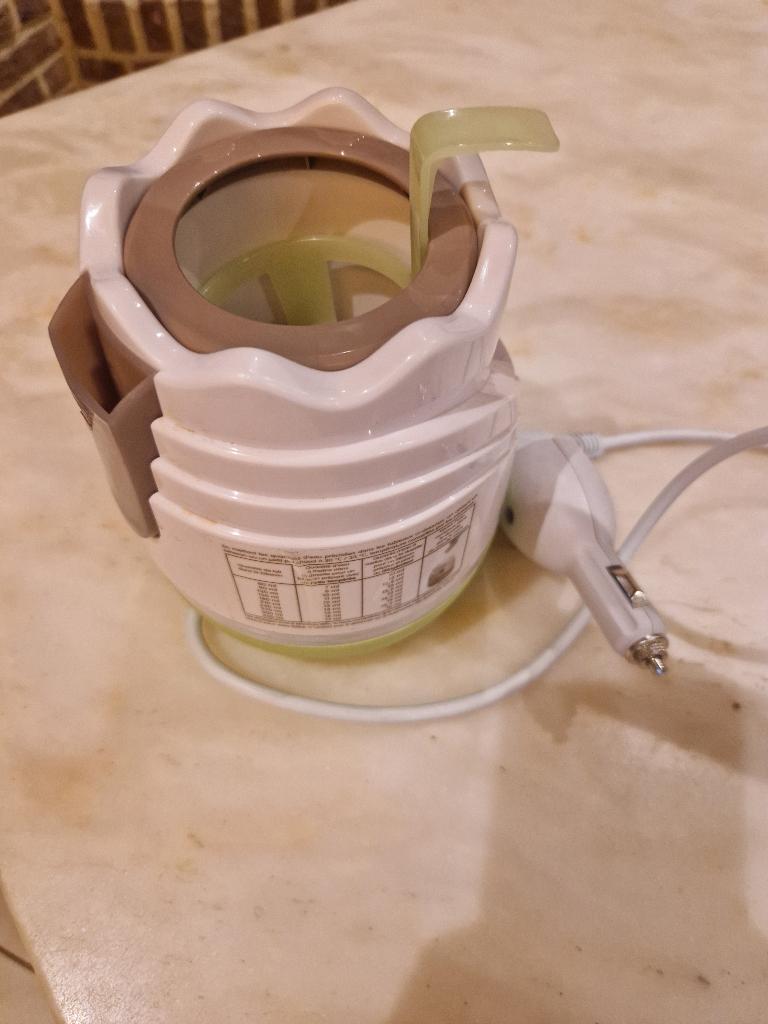 Flessenwarmer met adapter voor in de auto, Kinderen en Baby's, Ophalen, Gebruikt, Flessen- of potjesverwarmer