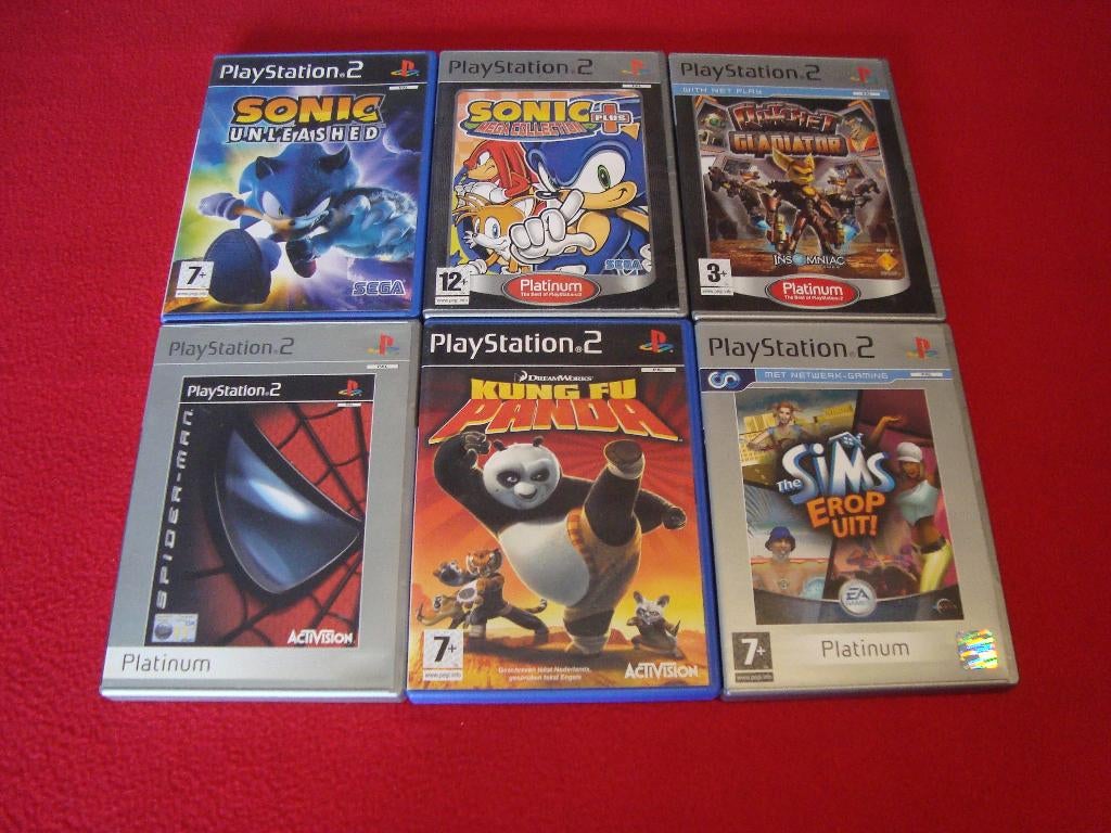11 playstation 2 spellen, Enlèvement ou Envoi, Aventure et Action