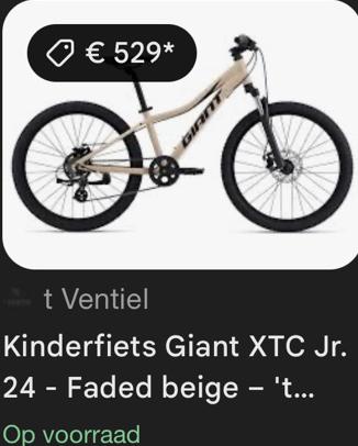 Kinderfiets, Enlèvement