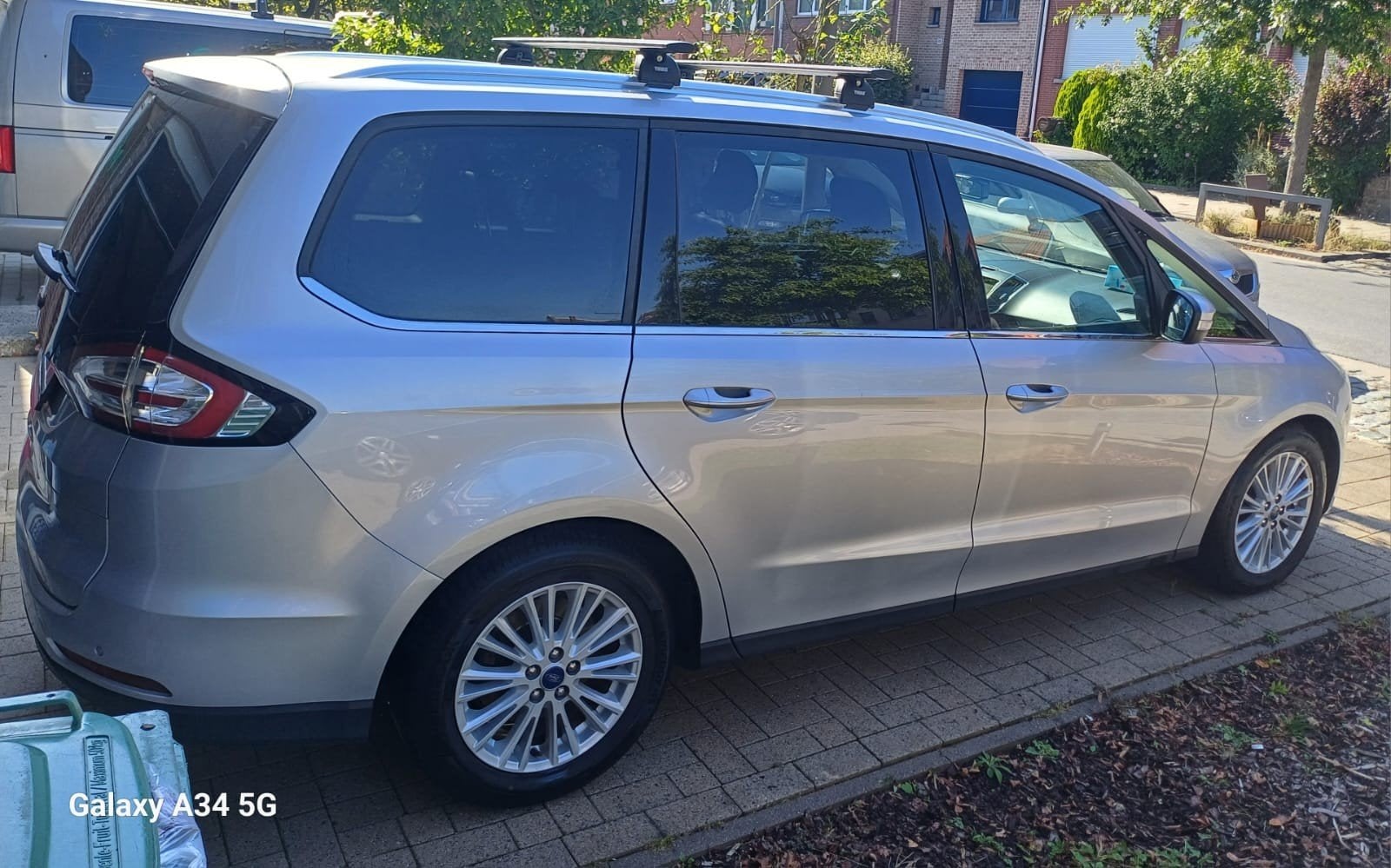 Ford Galaxy Titanium Full Option, Auto's, Ford, Automaat, Lichtsensor, Monovolume, Euro 6