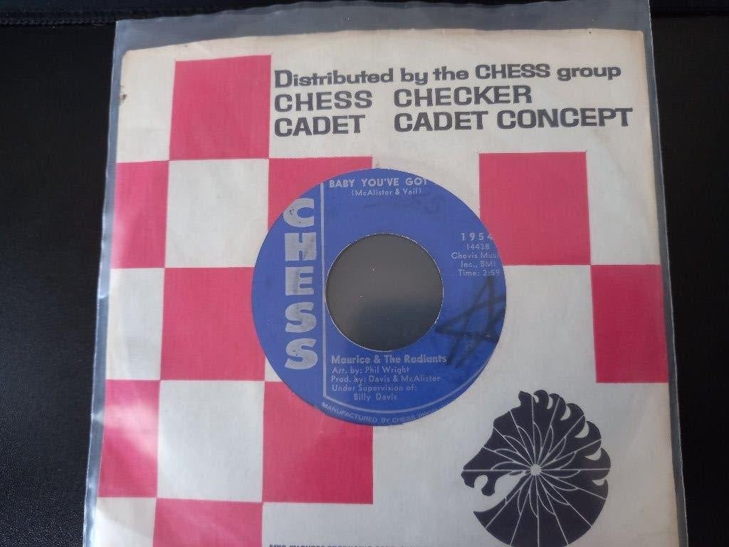 MAURICE & RADIANTS Baby You've Got It - '7 " Northern Soul, 7 inch, Comme neuf, Housse de protection extérieure, Autres types